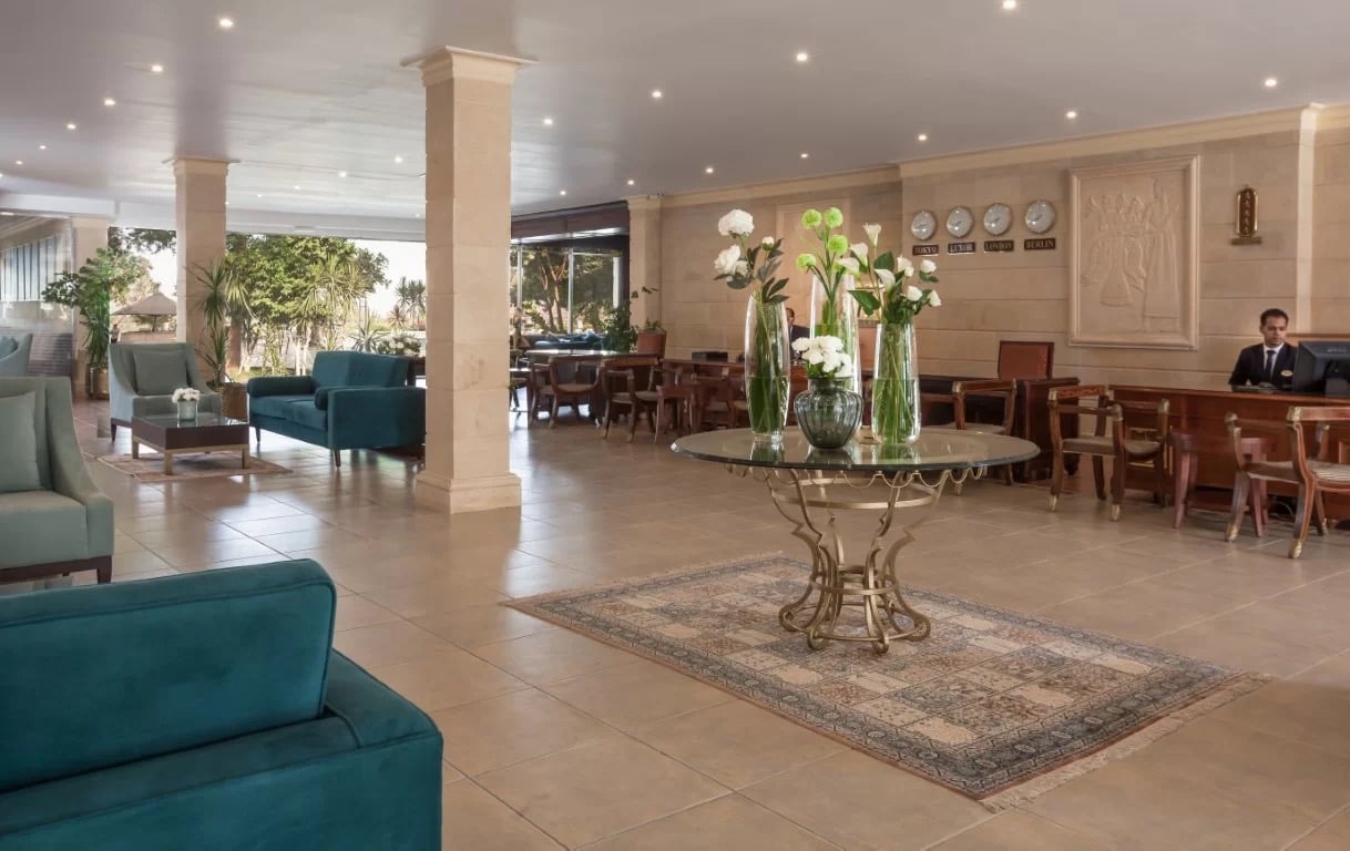 The Jolie Ville lobby and lounge