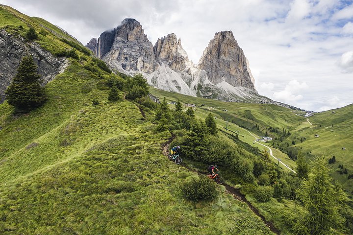 best mtb trails in the dolomites