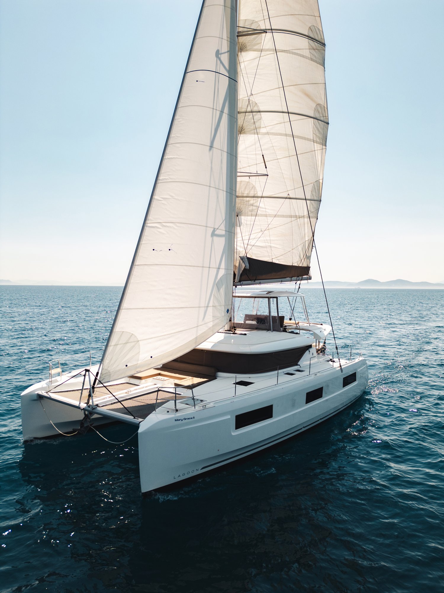 Mary Grace II under sail