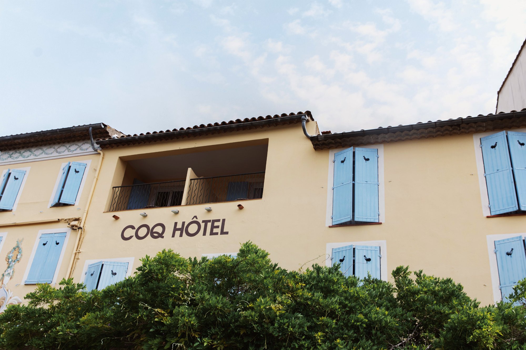 The Coq Hôtel on the Place de la République in Cogolin