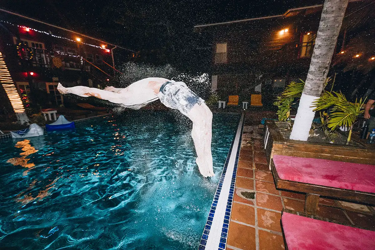 Closing night in Belize with SurfYogaBeer