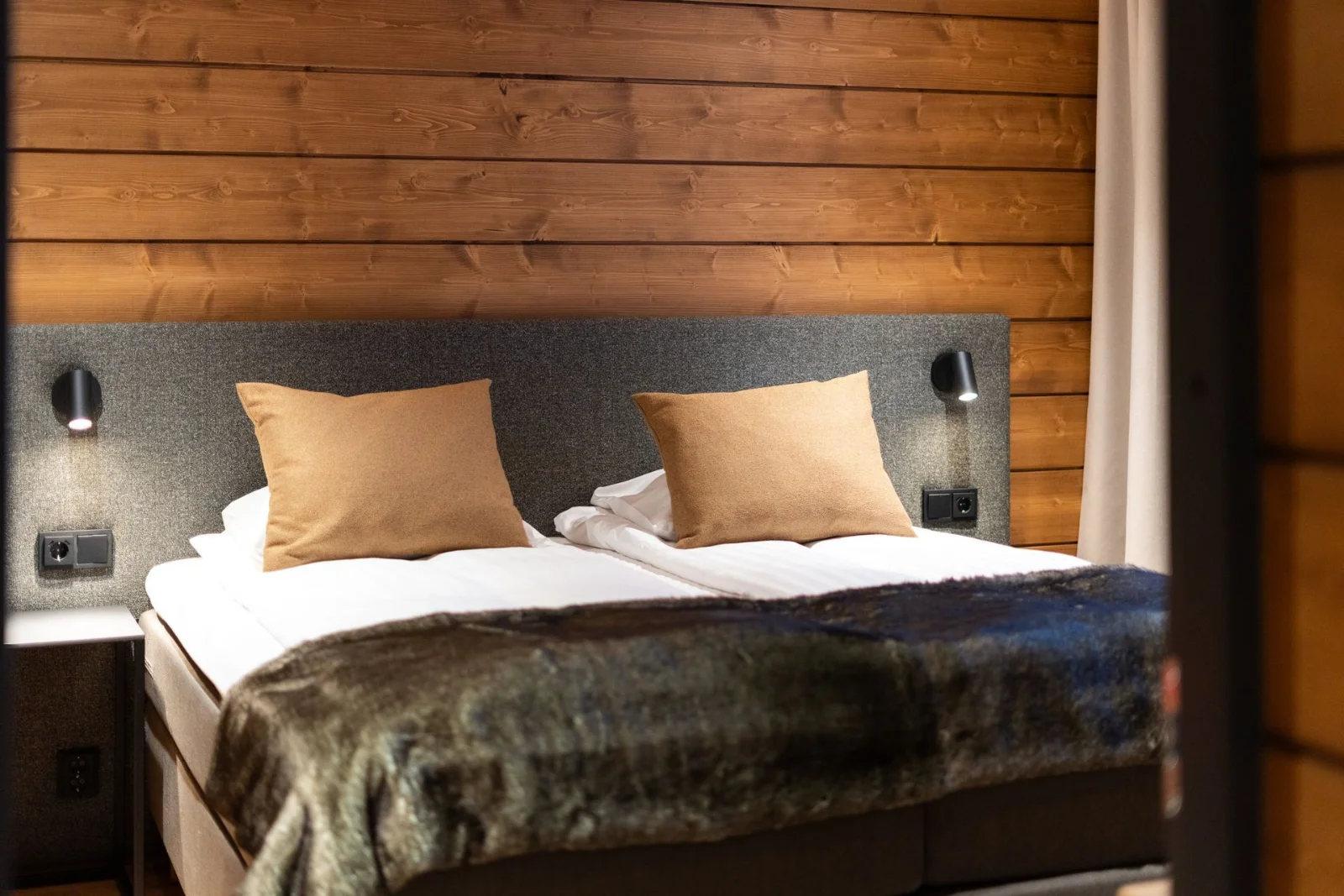 Two duvets, two pillows, no negotiating