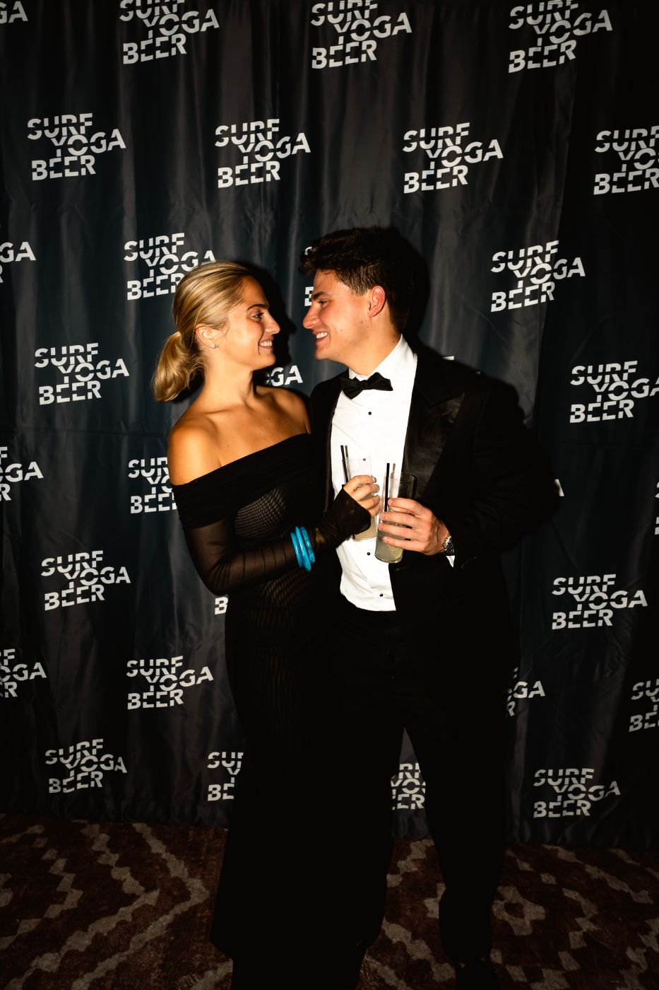 Black tie details