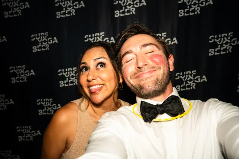 Selfie in black tie