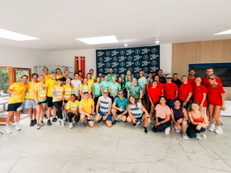 Group photo inside Milwood Studios