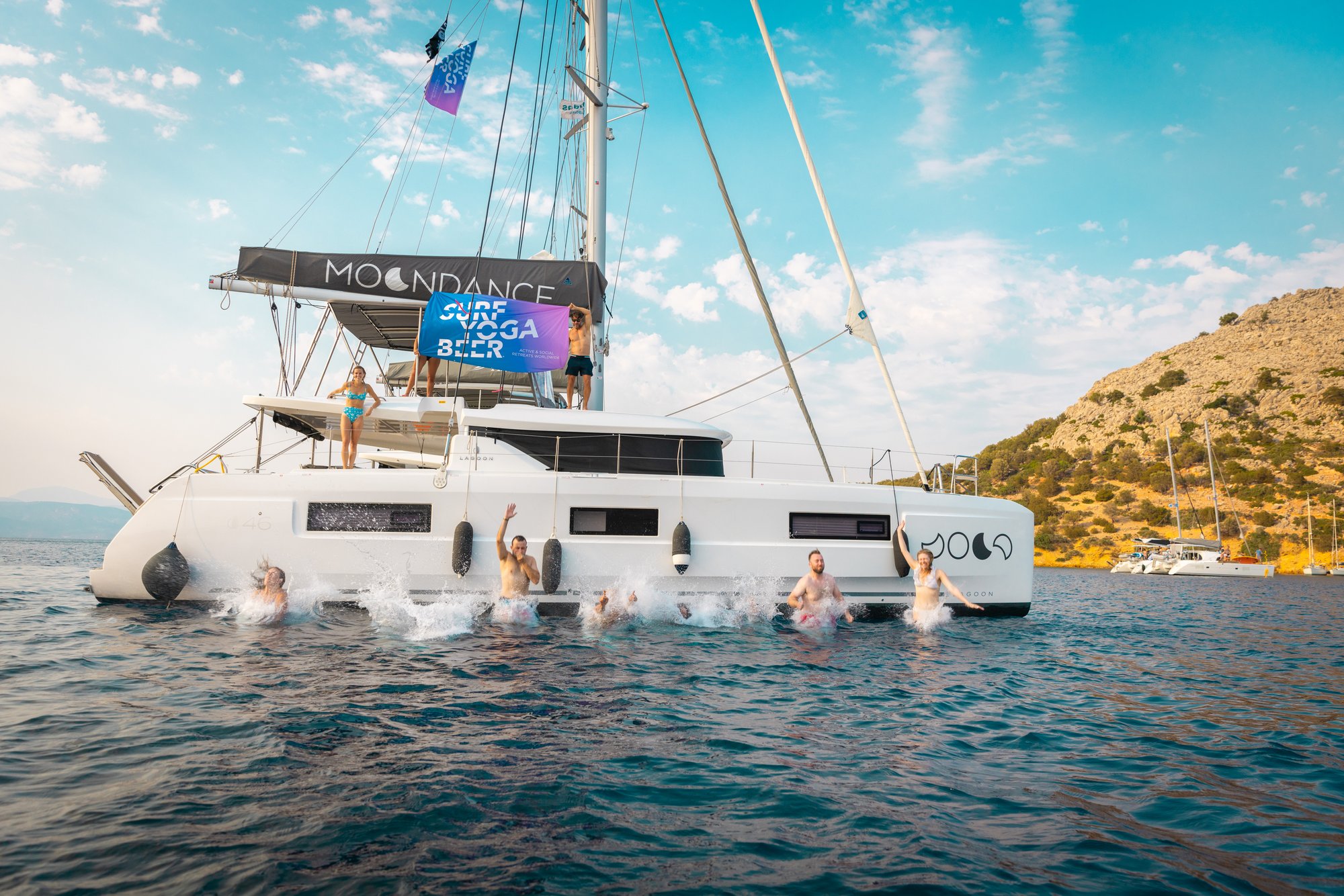 Boats and Beaches Greece catamaran sailing trip 2027