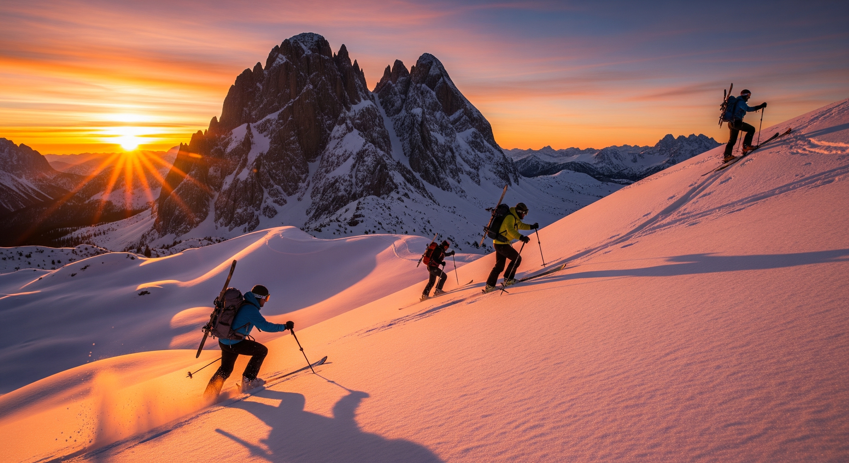 ski touring hut to hut