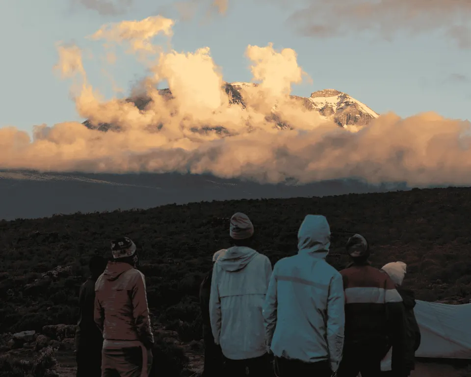 Day 4 of the Hardest Adventures Kilimanjaro trek: Machame Camp to Shira 2 Camp