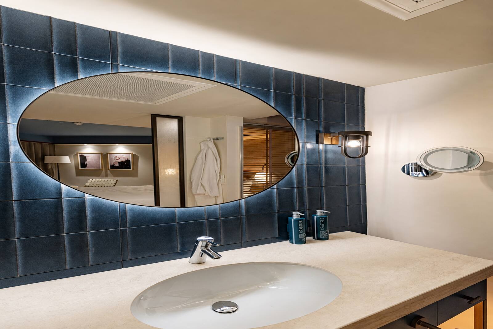 A bathroom in one of the new rooms