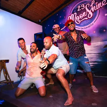 Karaoke night in San Juan del Sur