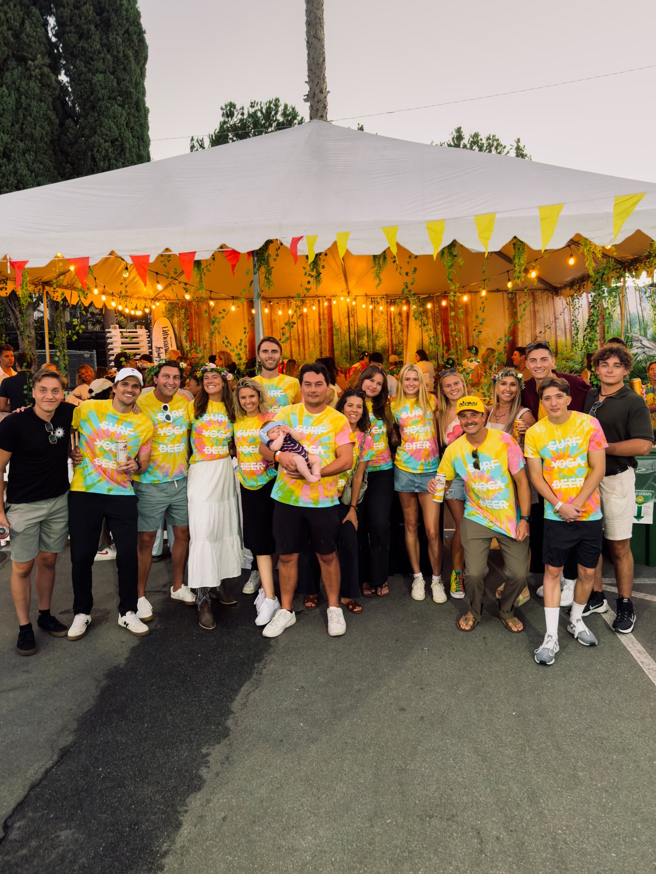 The SYB crew at Lithuanian Days that afternoon