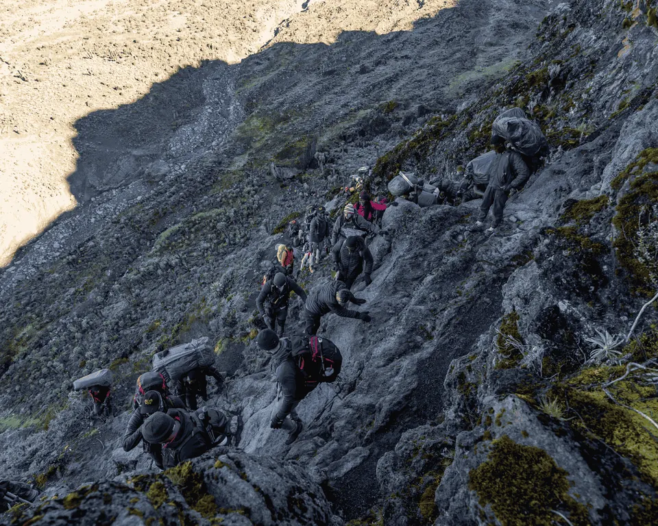 Day 7 of the Hardest Adventures Kilimanjaro trek: Karanga Camp to Barafu Camp