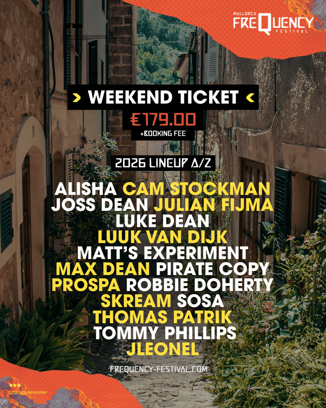 Frequency Festival Weekend & Day Tickets