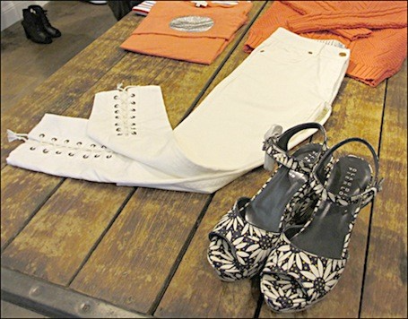 The Claudie Pierlot boutique on the rue du Vieux Colombier