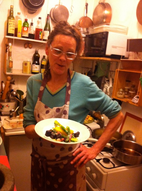 Terresa, owner of La Cucina di Terresa in Paris