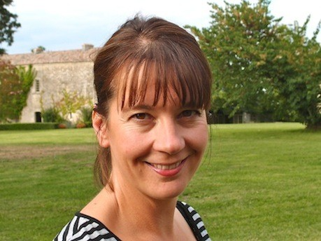 Anna Barwick, owner of Château Rigaud, in the Bordeaux region of France