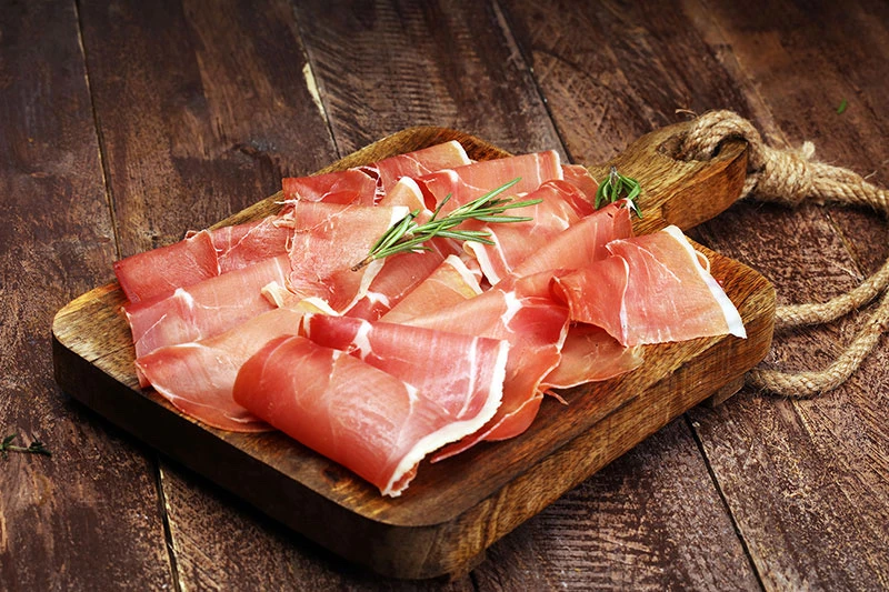 Karst prosciutto, the Slovenian dish
