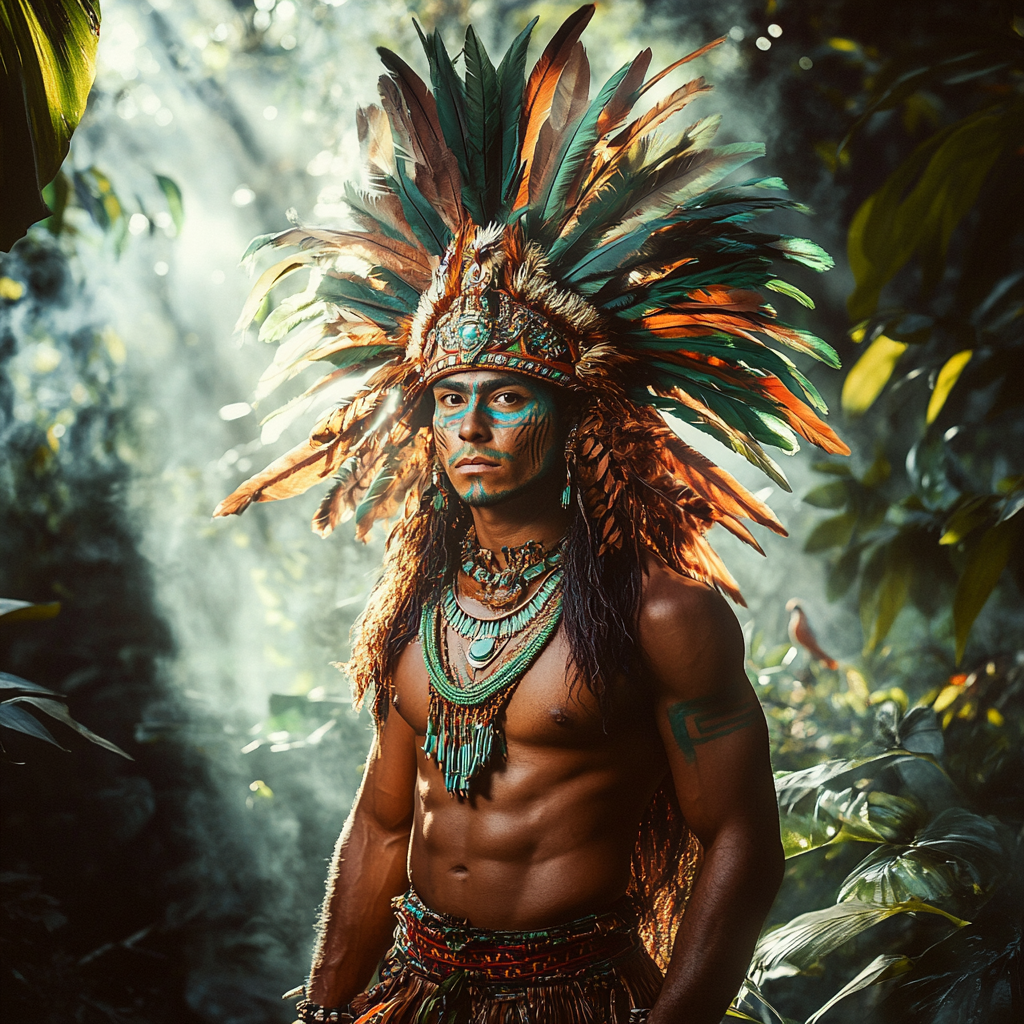 Mayan warrior