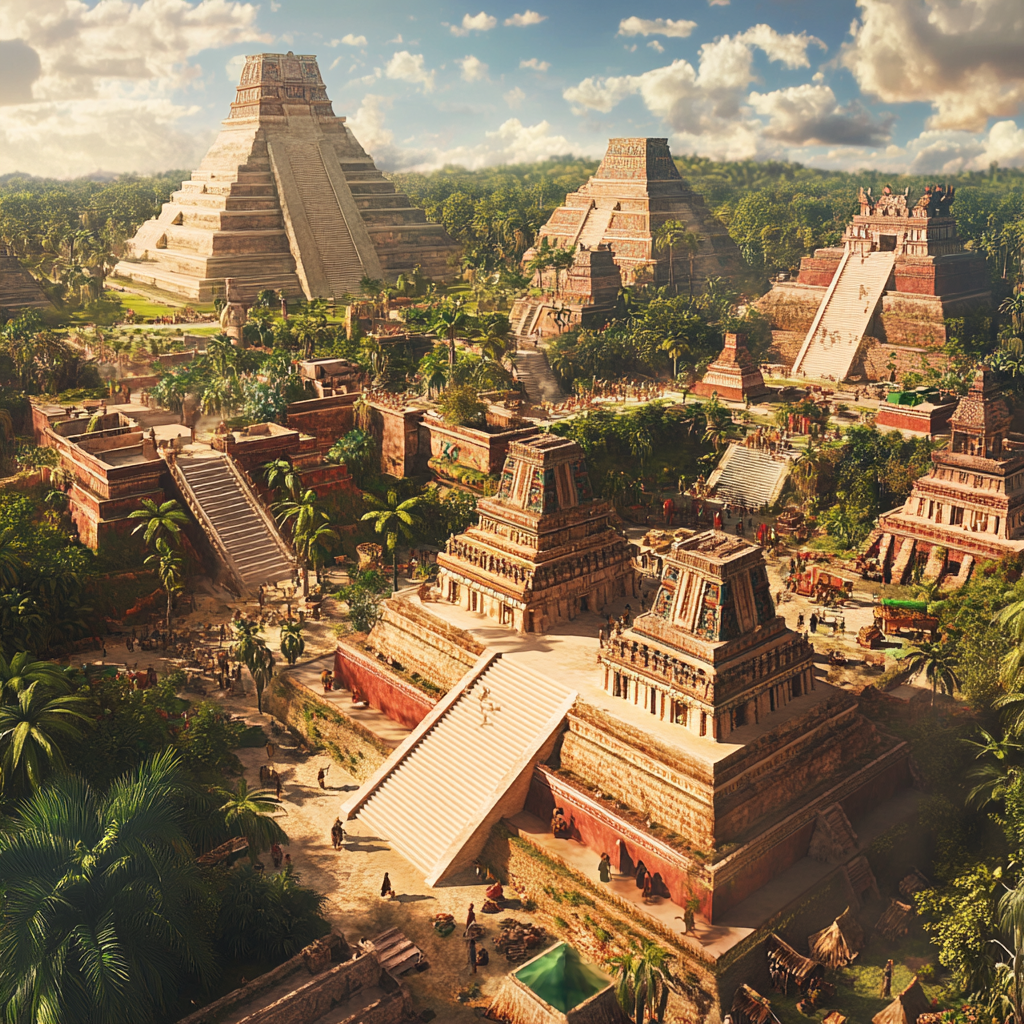 Mayan town