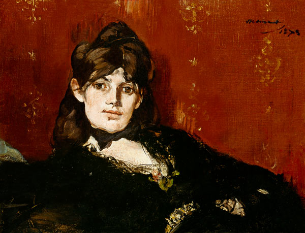 Berthe Morisot by Manet