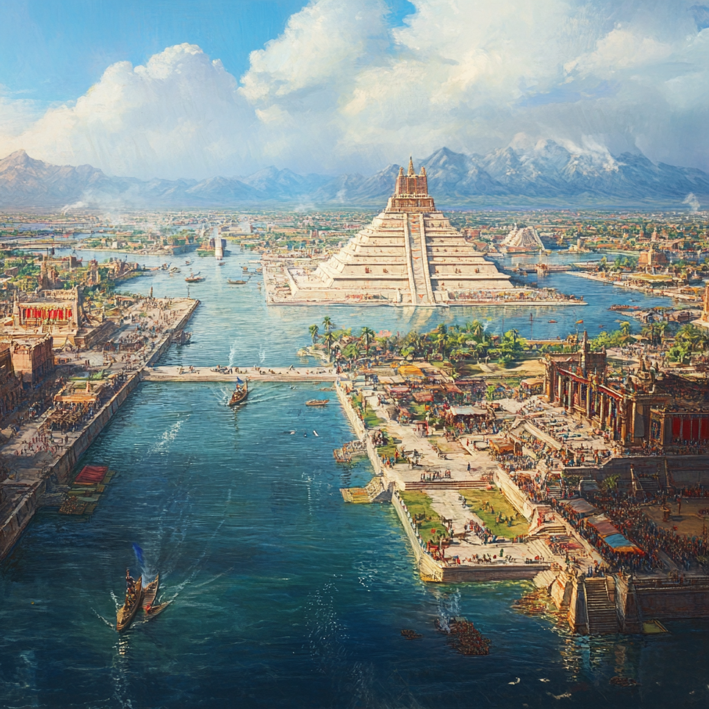 Aztec town