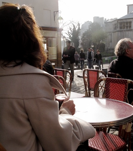 A Paris café