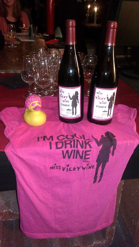 Paris wine impresario Miss Vicky organizes monthly wine events in Paris