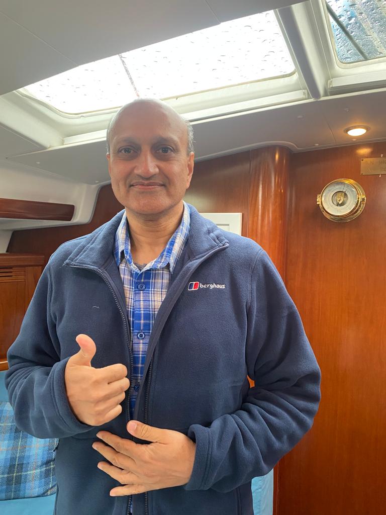 First Receiver of the Wavysail Open Oceans grant on board "Big Blue"