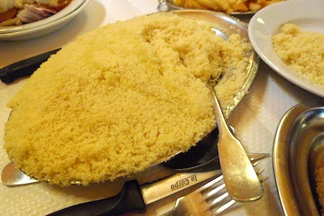 Couscous is the main attraction at Chez Omar, which offers a taste of North Africa in the north Marais neighborhood of Paris