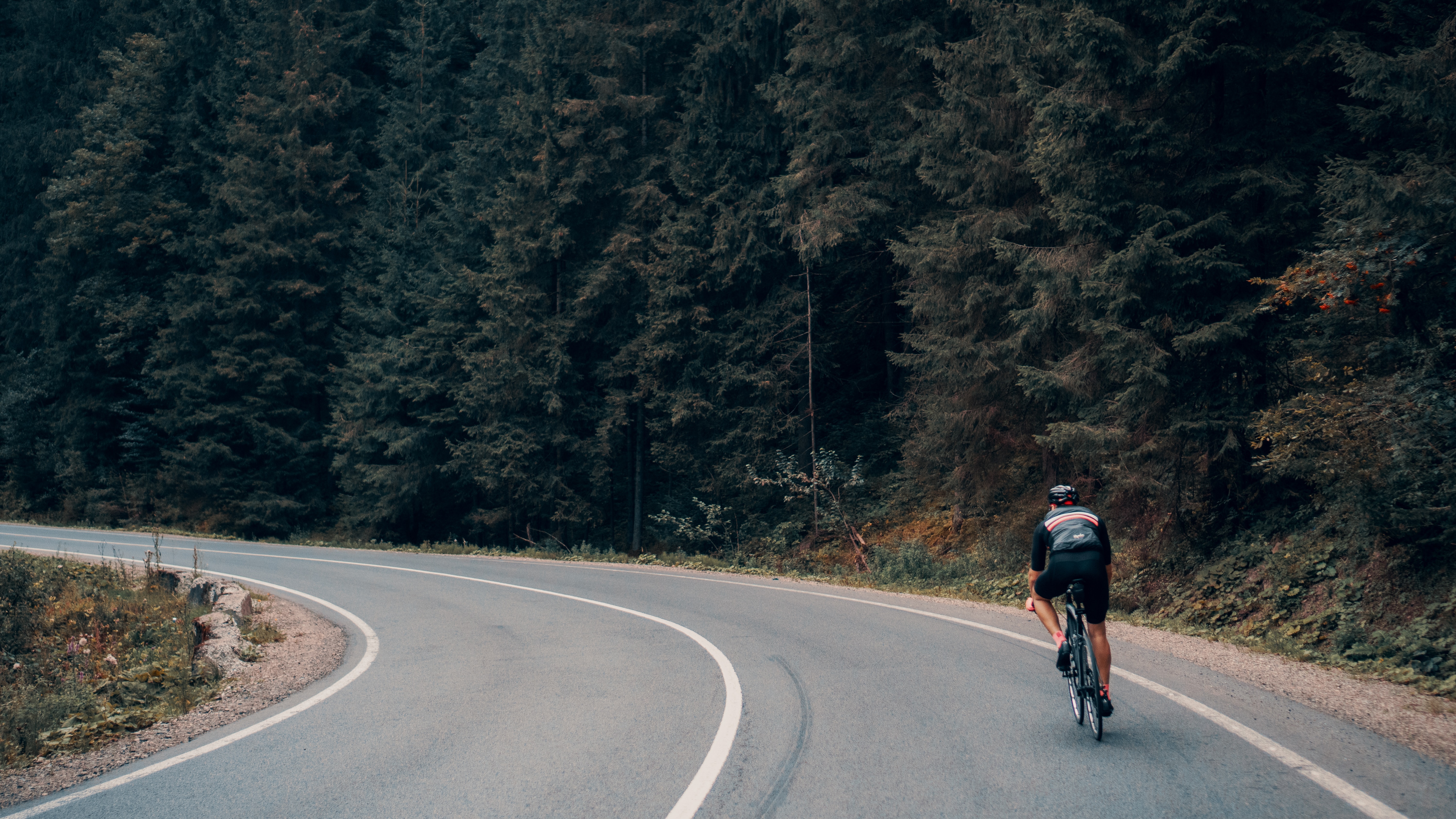 Cycling on the road