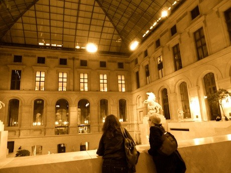 Treasure hunting at the Louvre in Paris
