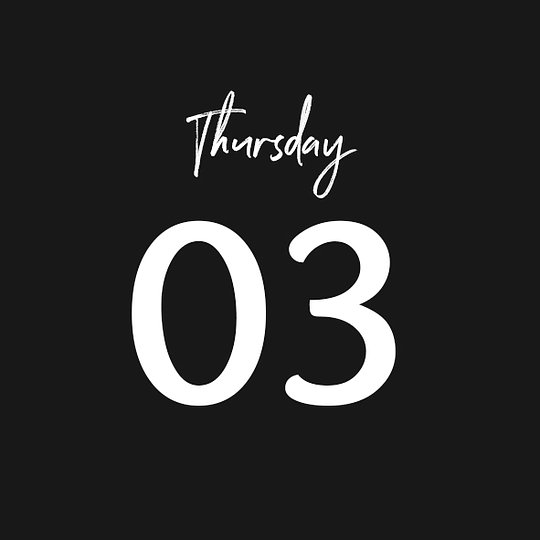 THURSDAY 03/07/2025