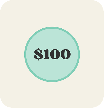 $100 gift voucher