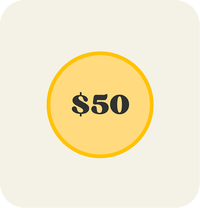 $50 gift voucher