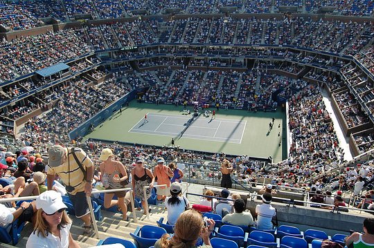 Cheer on the second-round matches at the US Open