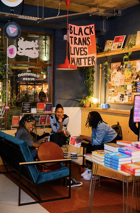 Bookshop / hangout zone