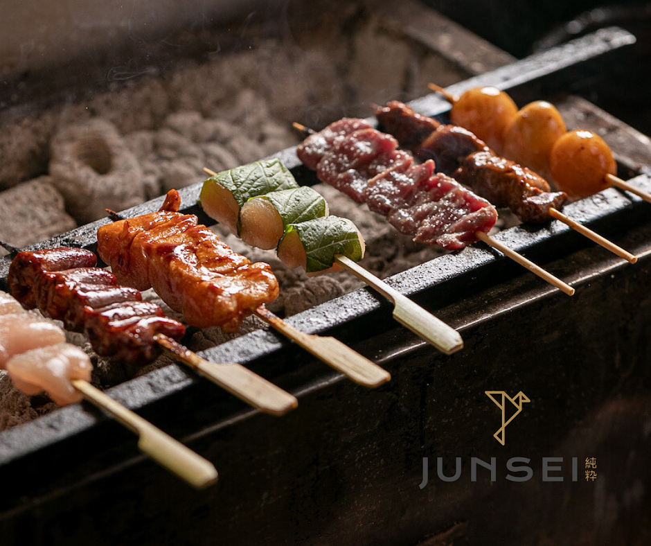 JUNSEI “yakitori restaurant London” “yakitori at London food festival” “Japanese restaurant London”