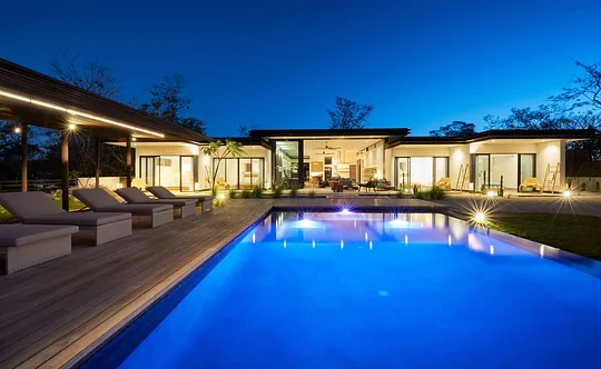 Luxury Accommodations in a Private Villa with Direct Beach Access