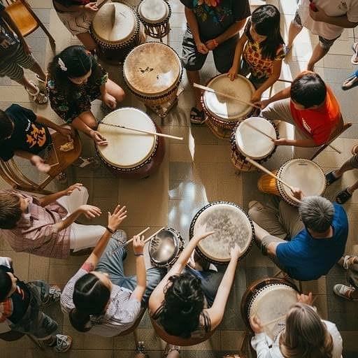 Drums Circle - Círculo de Tambores Workshop