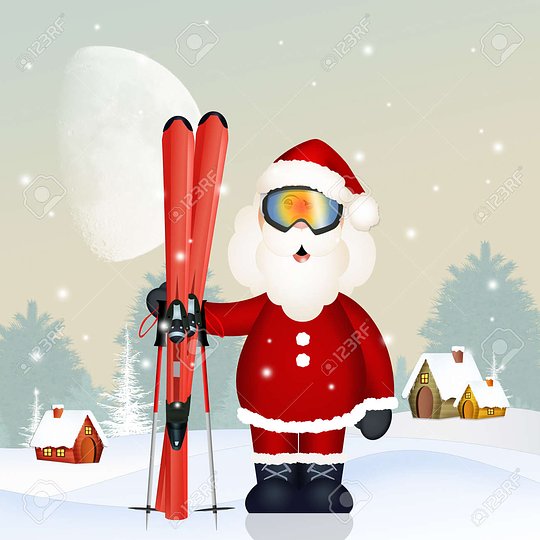 66299702santaclauswithski