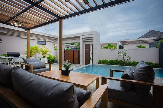 Luxury private pool villa