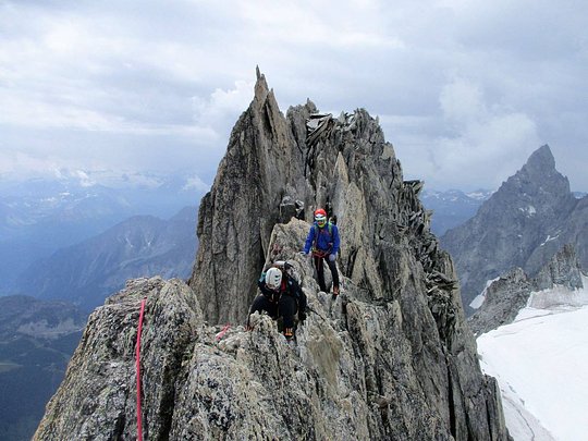We train on classic Chamonix ridges for perfect pre-Eiger preparation