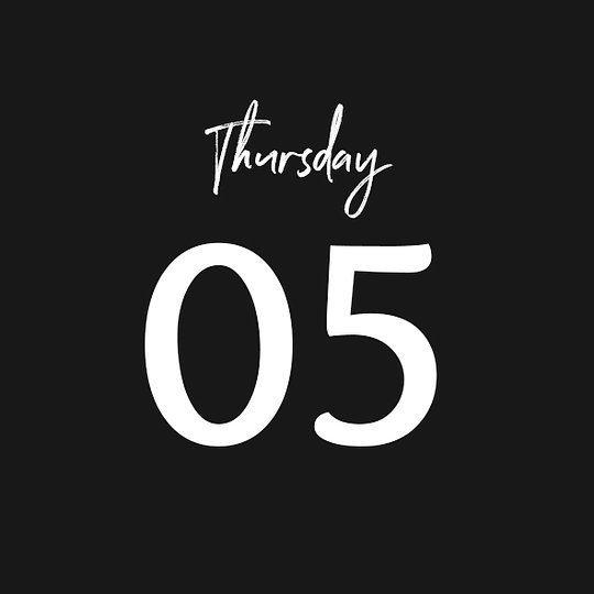 THURSDAY 05/06/2025