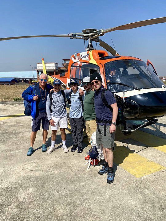 Return Helicopter Flights 