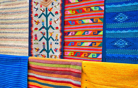Shop ‘til you drop for the most beautiful pottery, textiles & rugs you’ve ever seen