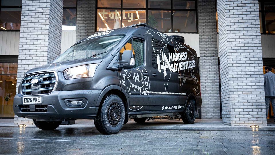 The Hardest Adventures Ford van
