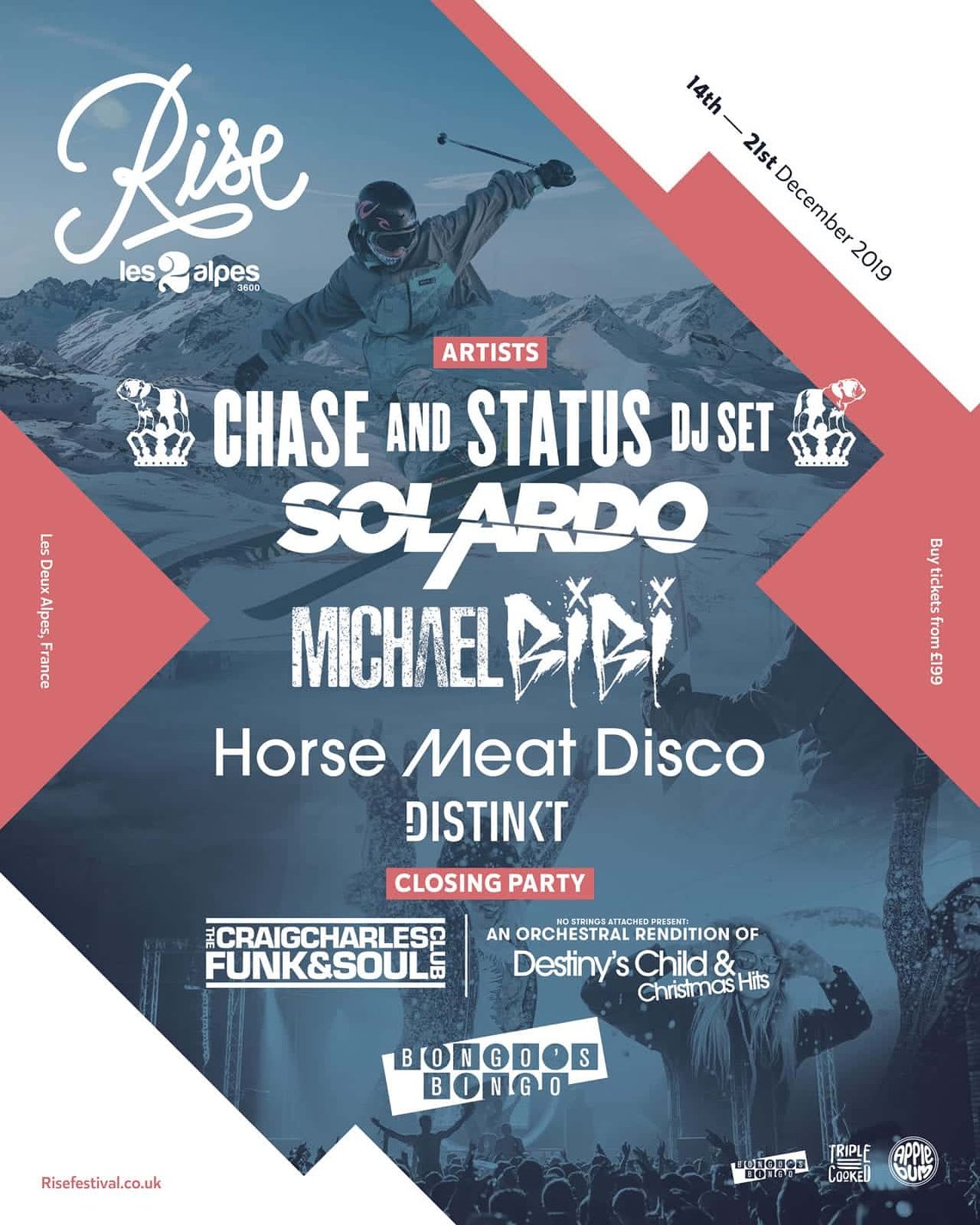 Rise 2019 lineup poster