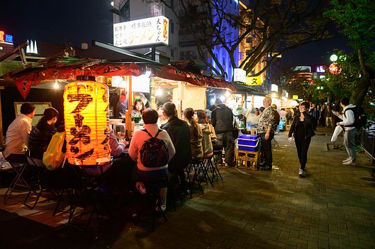 Taste your way through Fukuoka's famous Yatai Stalls 