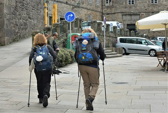 Befriend pilgrims from all around the world