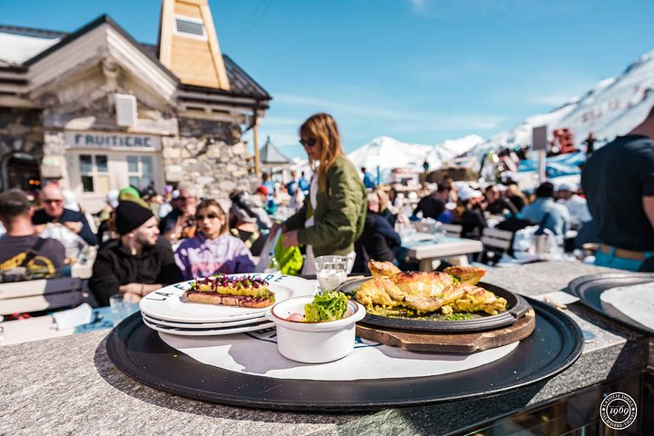 LunchattheFolieDouceinValdIsereintheFrenchAlps